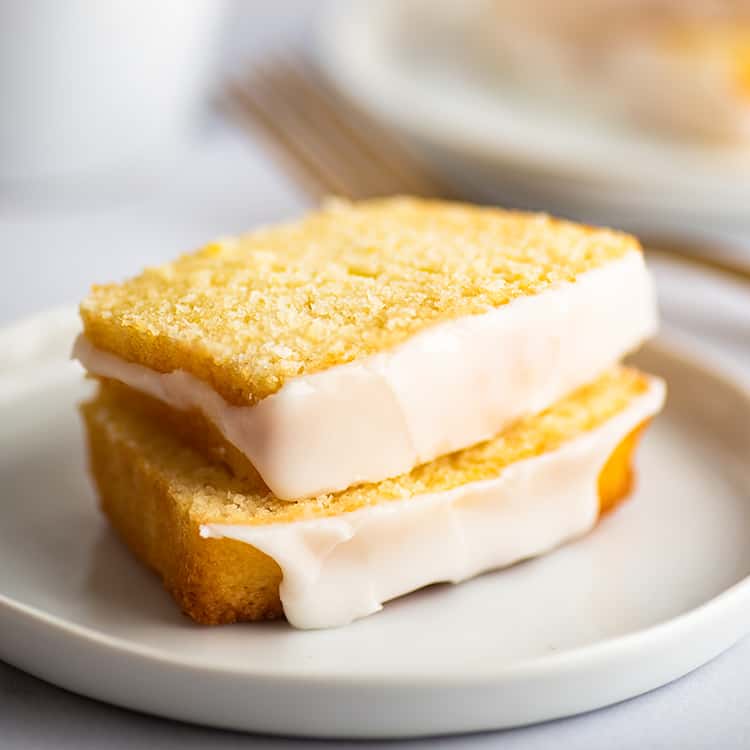 Choose Your Glaze: Small Batch Lemon Pound Cake with Cream Cheese or Lemon